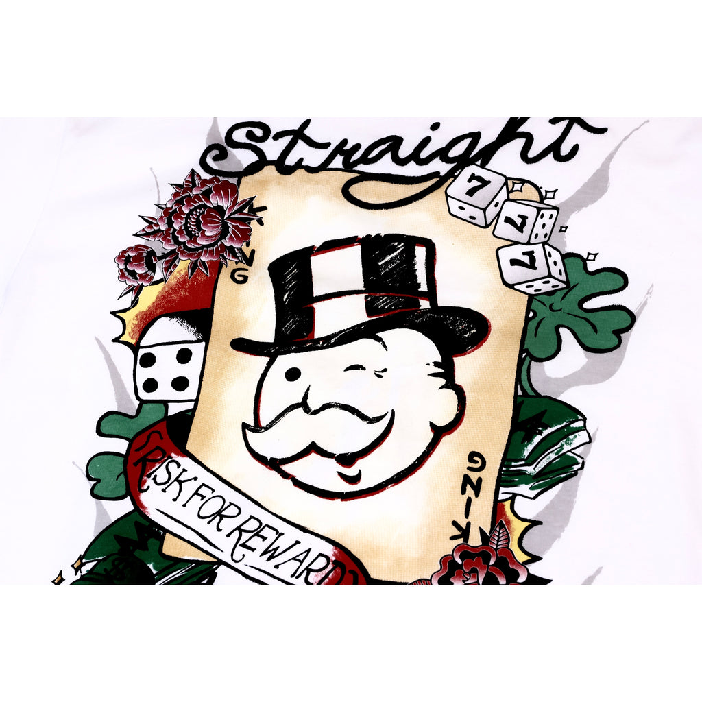 Monopoly Straight Victory Tee - Small & Medium