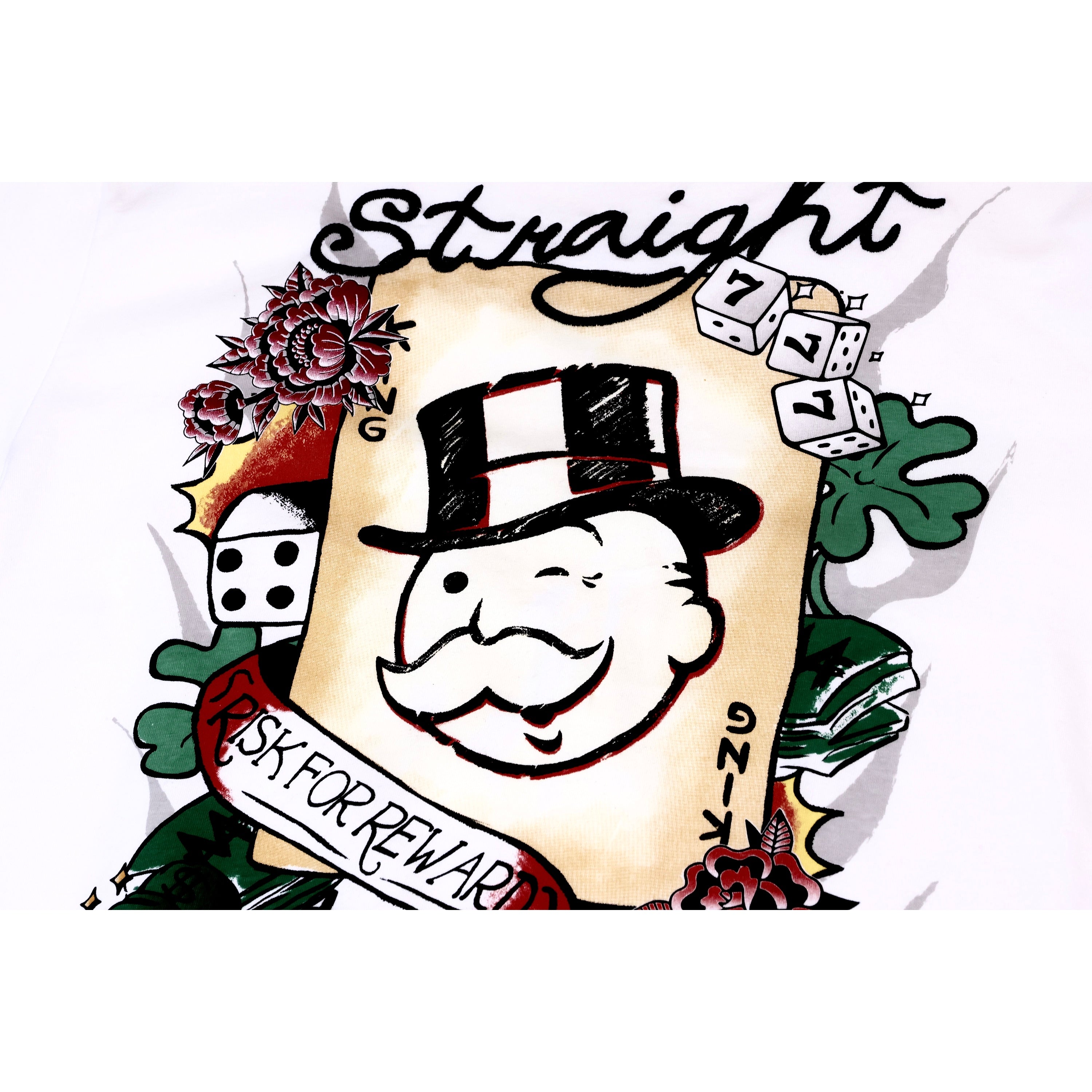 Monopoly Straight Victory Tee - Small & Medium