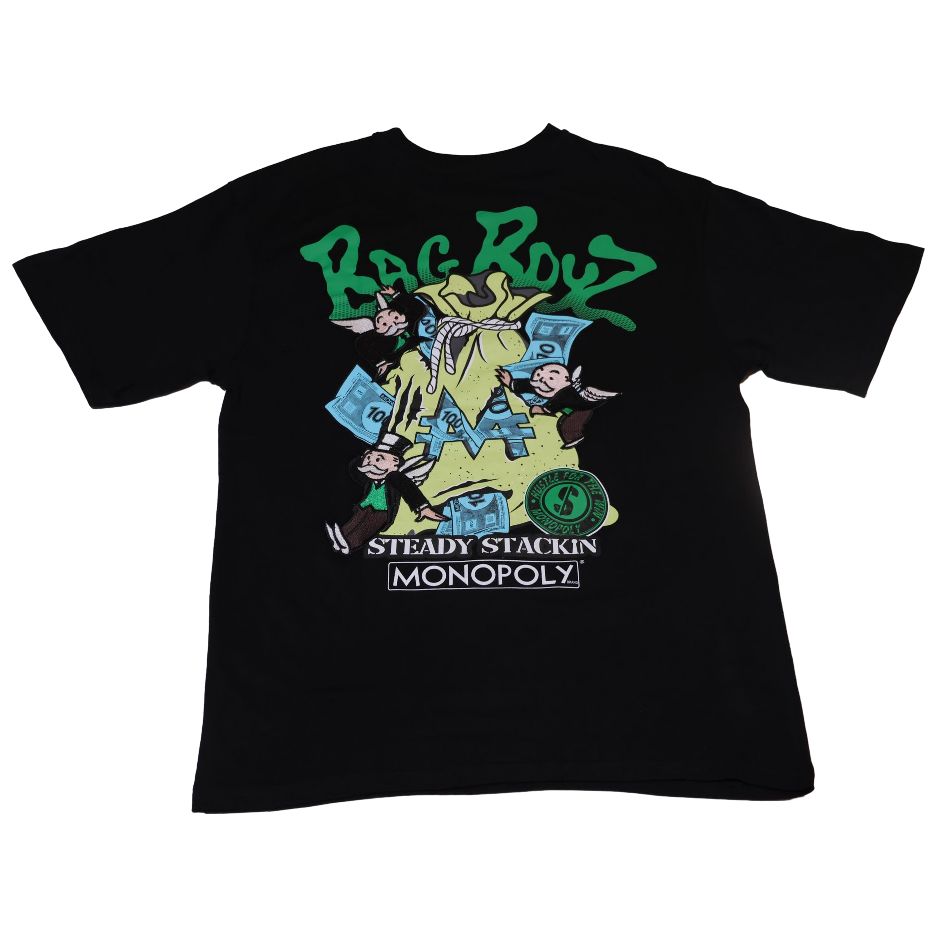 Monopoly Bag Boyz Tee - Large & XL